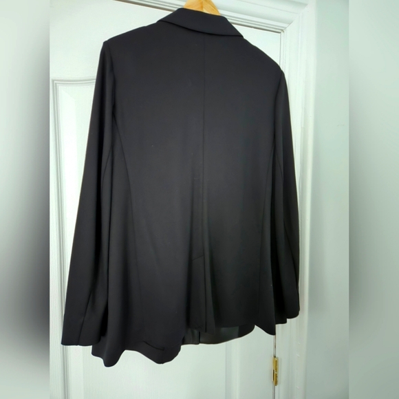 AdditionElle Black Tuxedo Blazer 2X - Picture 4 of 9